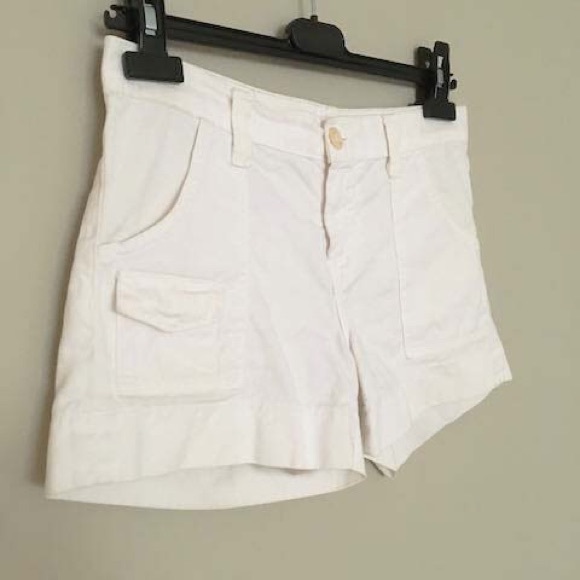 J BRAND Cadet White Cotton Shorts - Picture 6 of 6